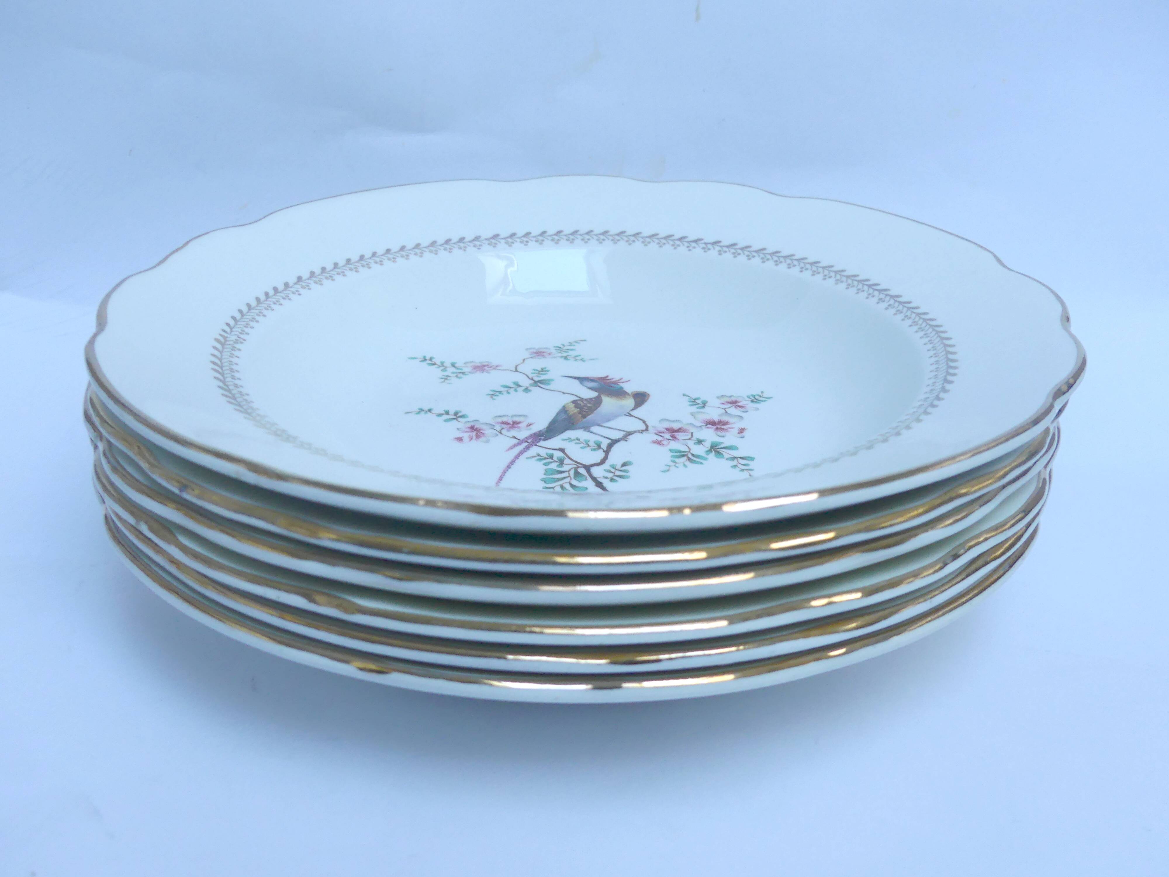 6 soup plates Gien Tokio Tokyo