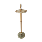 Ashtray on vintage marble stand