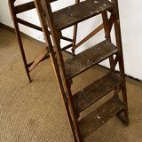 Vintage wooden stepladder
