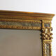 Mirror with parecloses, Regency style.