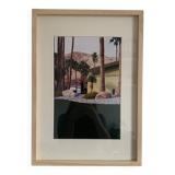 Framed photograph