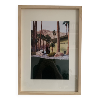 Framed photograph