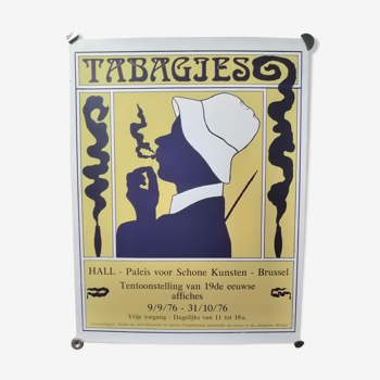 Poster exhibition Tabagies 1976