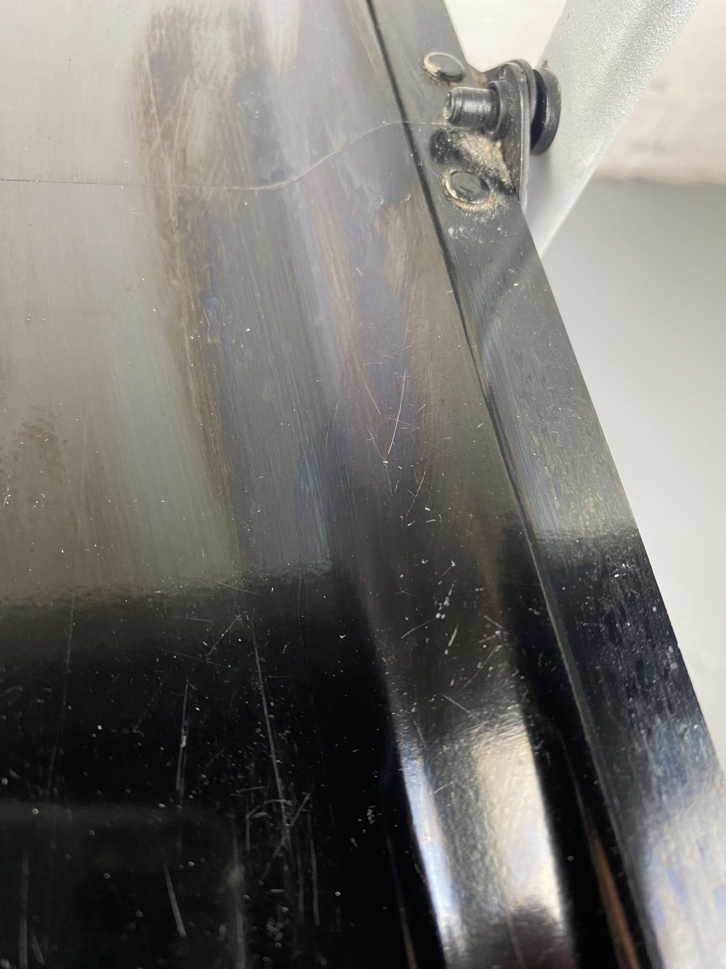 Vintage black Bauhaus folding server