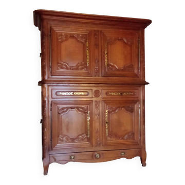magnificent solid oak buffet from the late 19th century