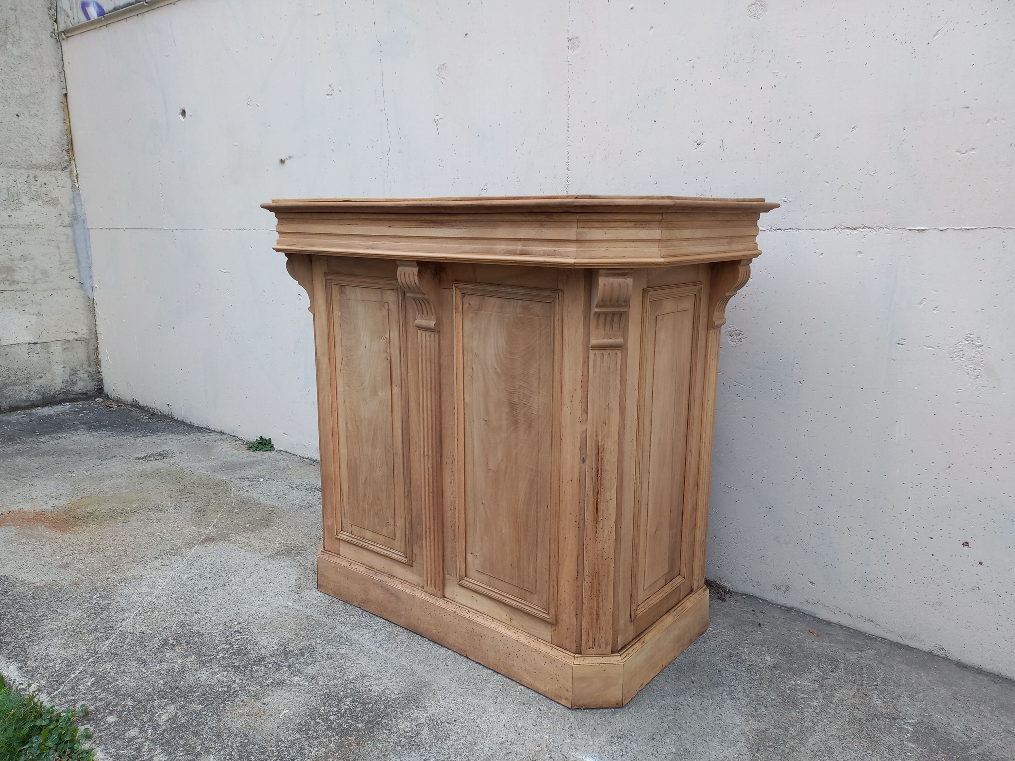 Former store counter, bar