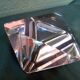 Murano glass multi-faceted ashtray, light purple colour