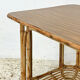 Vintage rattan coffee table 60's