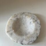 Vintage 1970s hard stone ashtray (marble, granite)