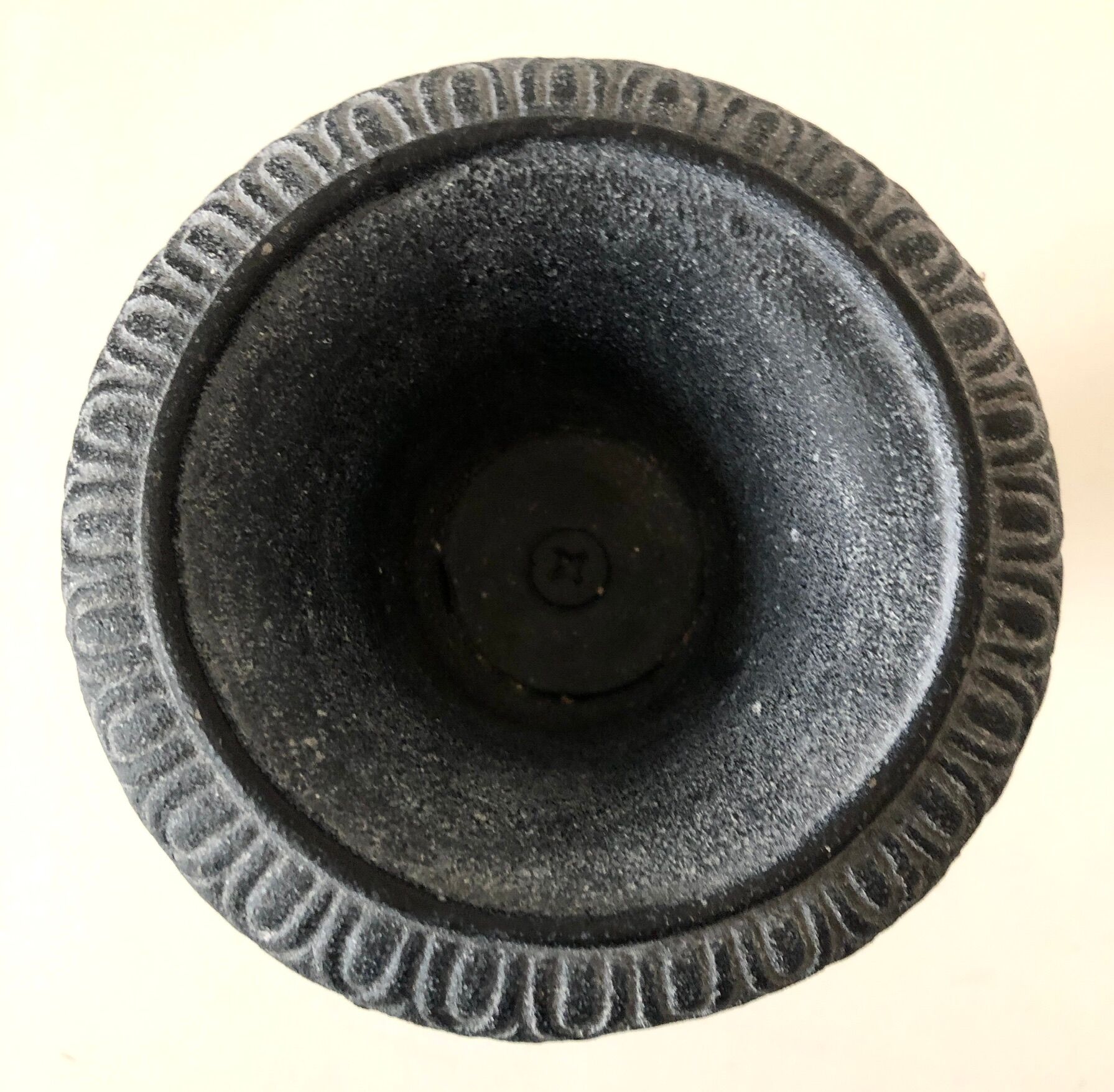 Medici basin cast iron grey