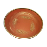 FRUIT CUP GLASS CUT CUT METAL SILVER SWORDS OF BLE