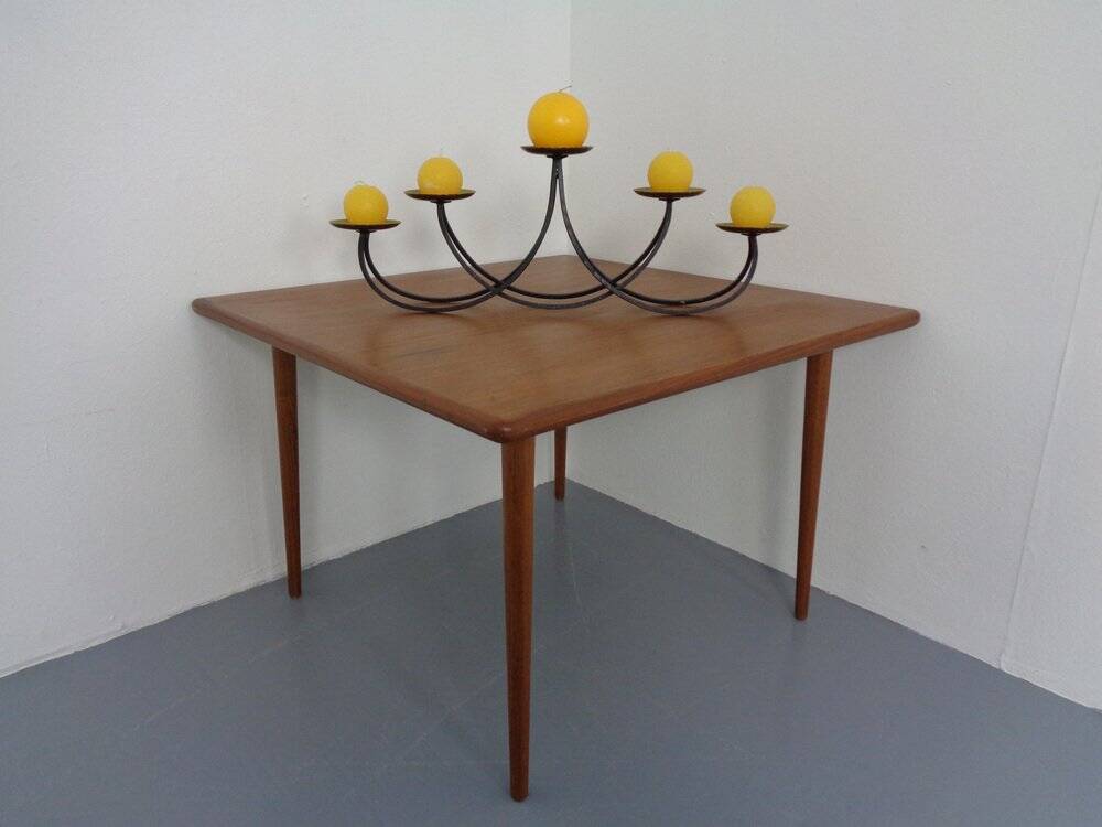 Brutalist Iron Candleholder, 1960s