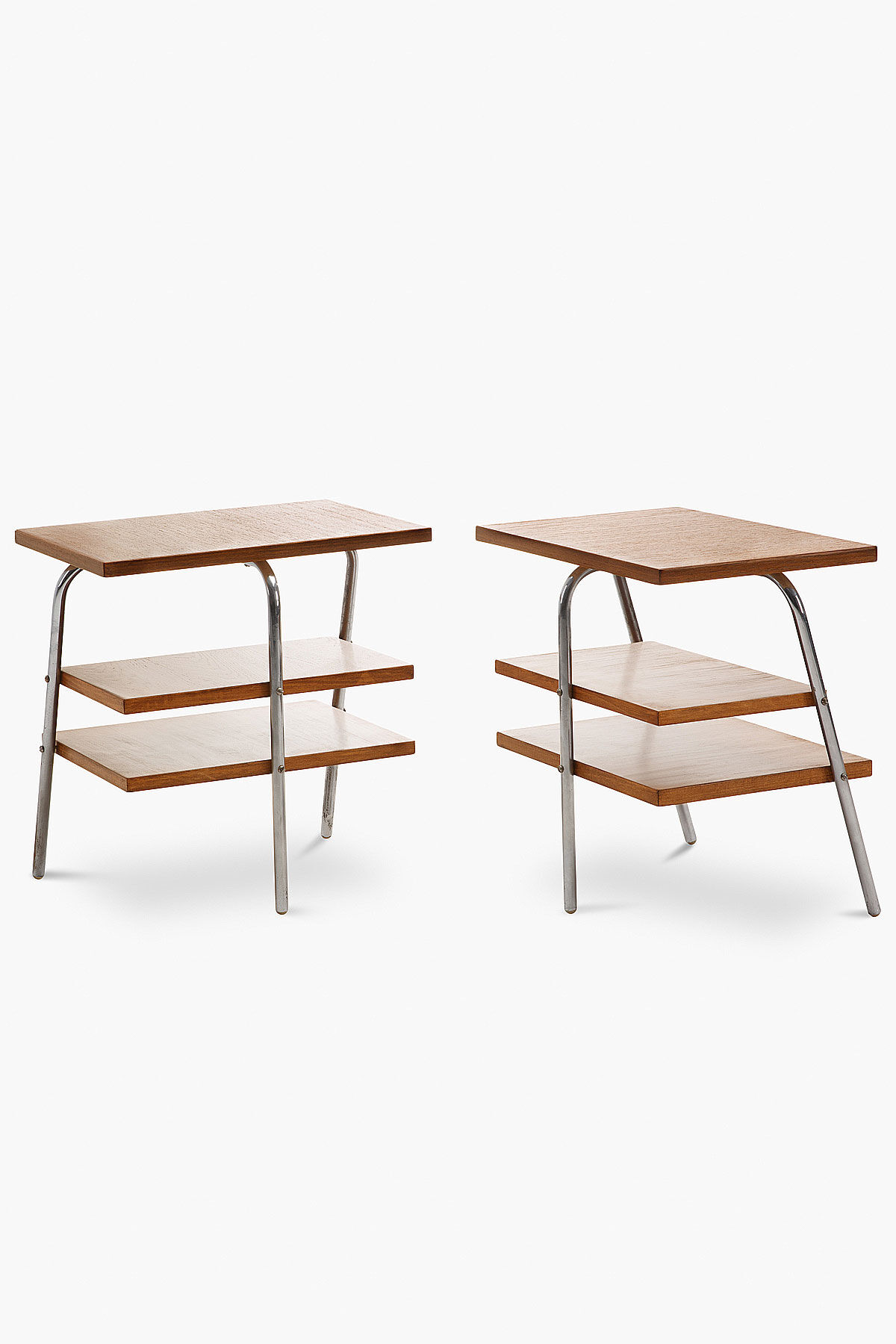 A pair of bedside tables from the 50s.