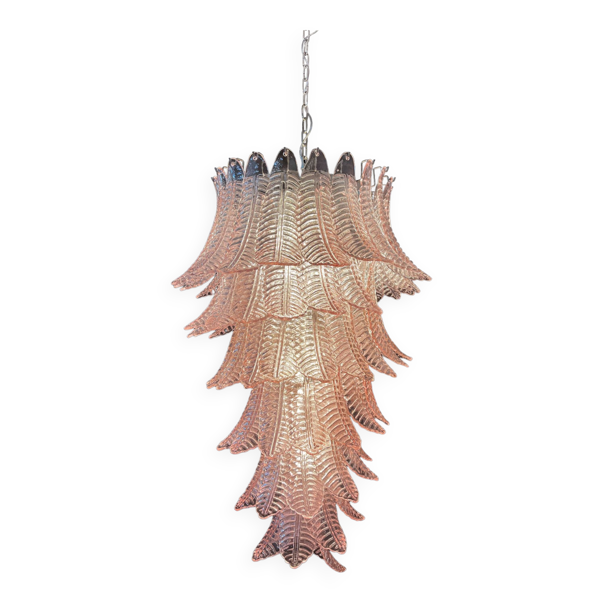 Italian Murano glass chandelier - 83 glasses