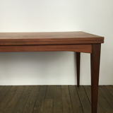 Teak dining table with extensions