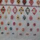 Vintage Turkish kilim, handwoven, 93x100 cm.