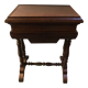 Table travailleuse en acajou debut XXeme