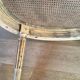 Louis XVI style caned bench