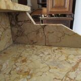 Old dressing table early 20th in walnut