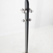 Portemanteau design en bois et marbre Italie années 1970