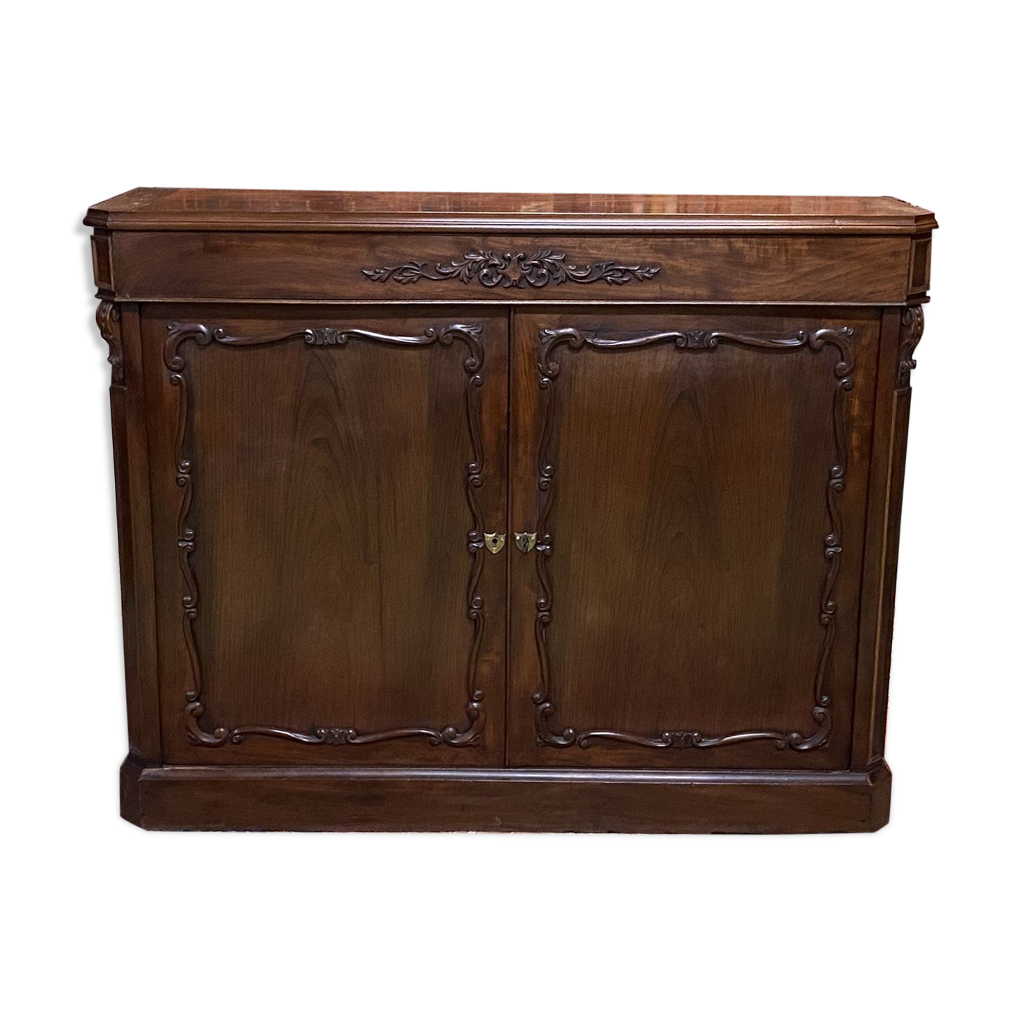Buffet Napoleon III in mahogany - 19th
