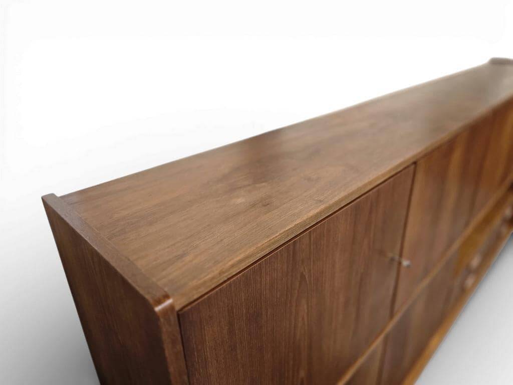 vintage XL armoire en bois / meuble mural / midboard