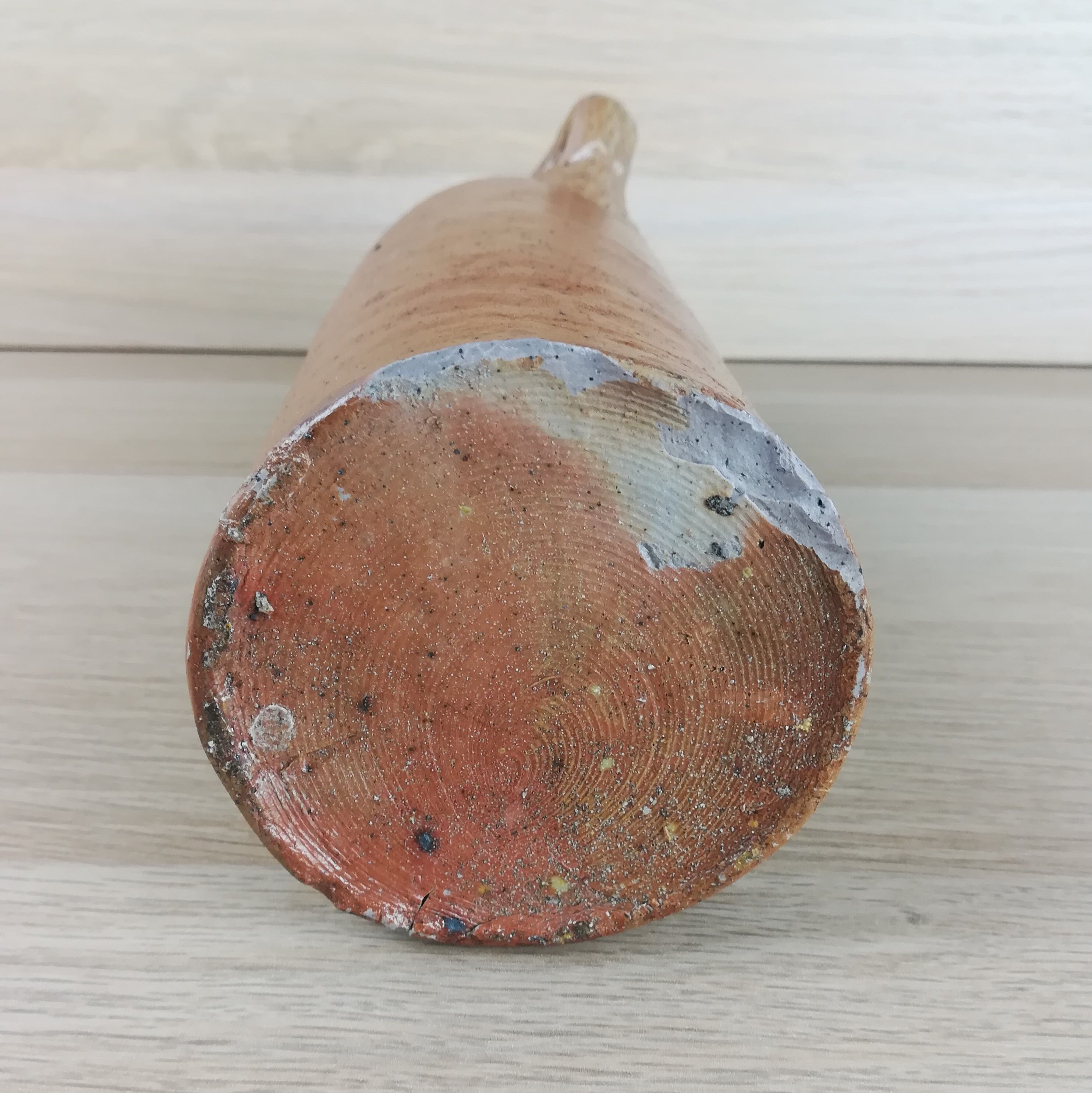 Pyrite sandstone bottle