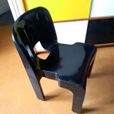Ensemble de 3 chaises chaises universal  4868/69 Joe Colombo 1974