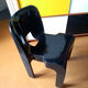 Ensemble de 3 chaises chaises universal  4868/69 Joe Colombo 1974