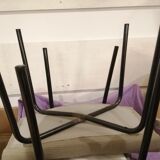 Rio armchair set with footrest by Pierre Guariche