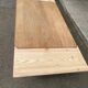 Renovated Art Deco extendable dining table in solid oak and pine from the 1960s.