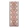 1970s Turkish Oushak Handmade Wool Cotton Pink Runner Rug 92x267