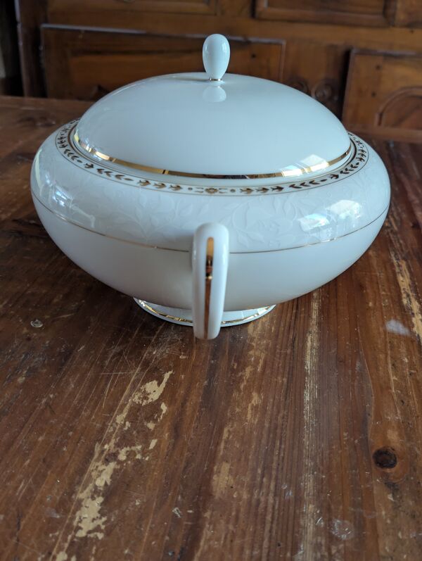 Soupière porcelaine Guy Degrenne collection Lenassia
