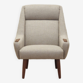 Teak armchair, Danish design, 1960s, production: Denmark