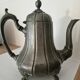 Antique teapot in pewter – Sheffield – Victorian style – 19th century