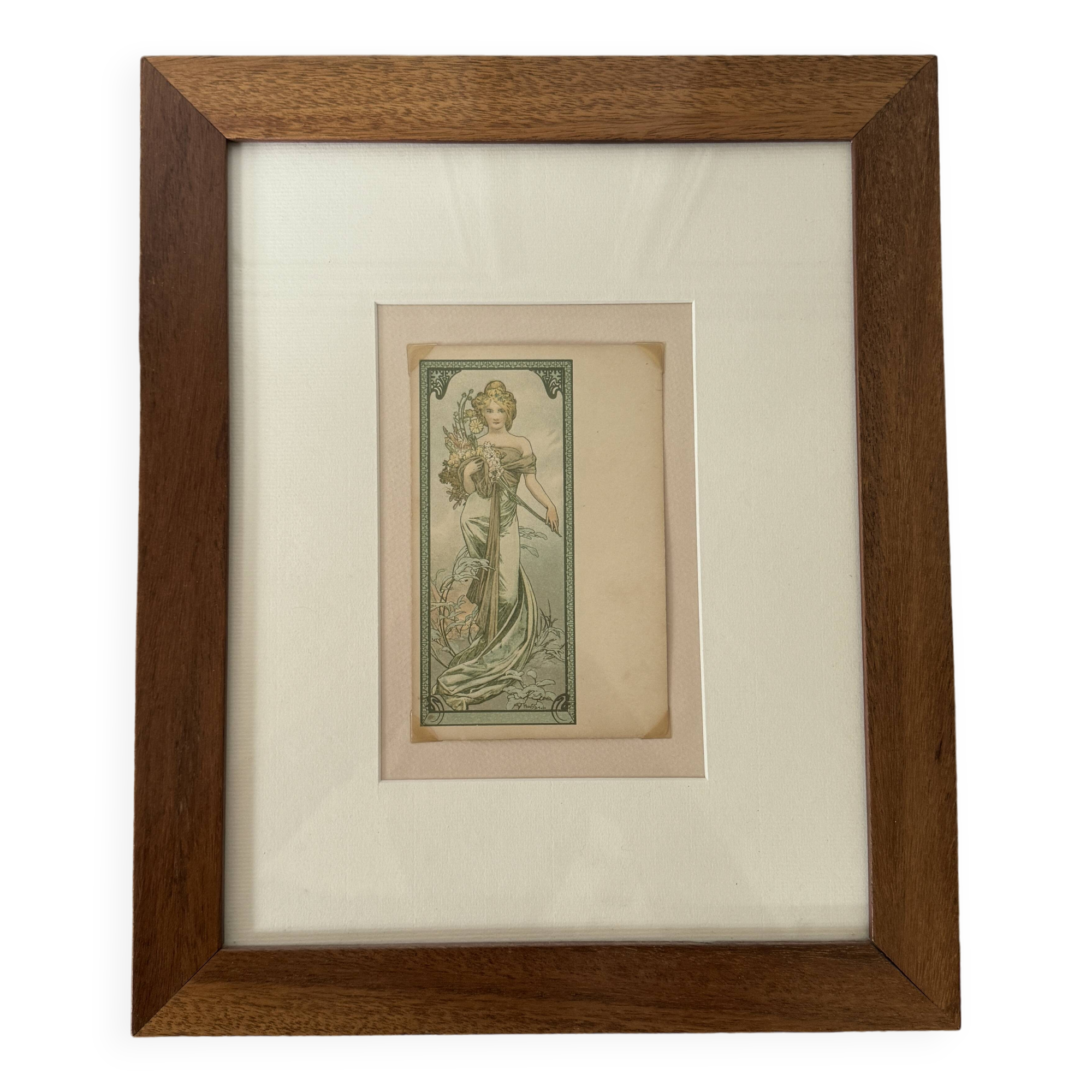 Frame by Alphonse Mucha, Art Nouveau, circa 1900