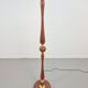 Vintage Scandinavian Floor Lamp in Teak and Brass, 1960s