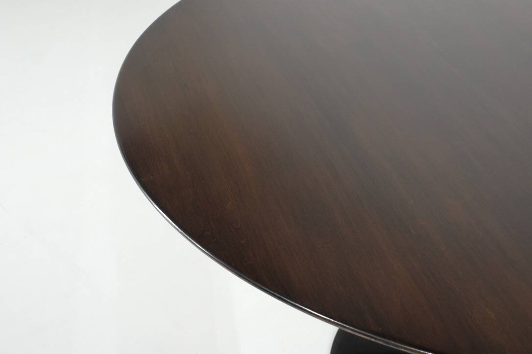 Wooden “Tulip” table by Eero Saarinen for Knoll International, USA 1958.