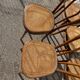 Set de 5 chaises fischel épingles