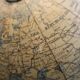 Globe terrestre taride 1962 socle alu