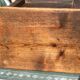 Wooden bedside table