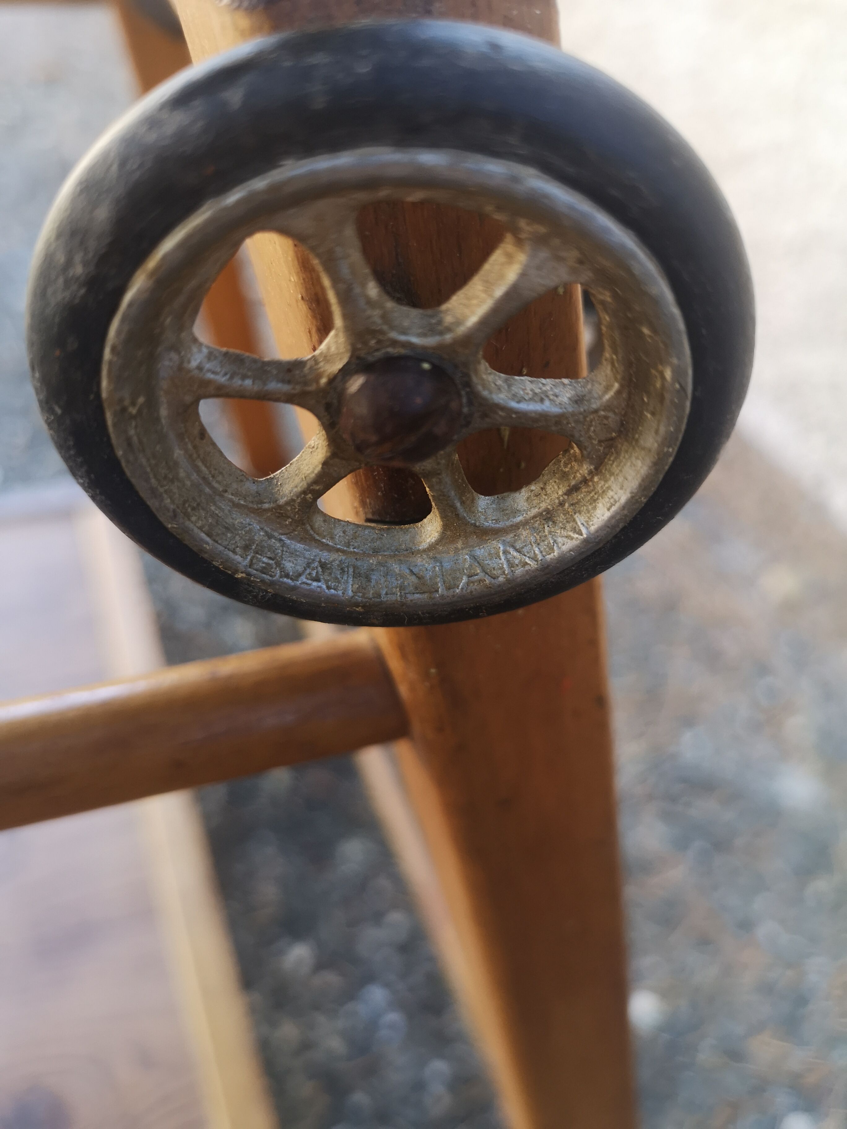 Baumann 1950s children's high chair