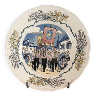 Assiette décorative