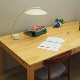 Bureau en hêtre, design danois, années 1980, production : Danemark