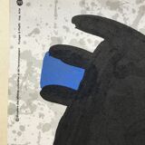 Original exhibition poster by Joan MIRO, Grand Palais, 1974