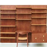 BO71 modular teak bookcase by Finn Juhl