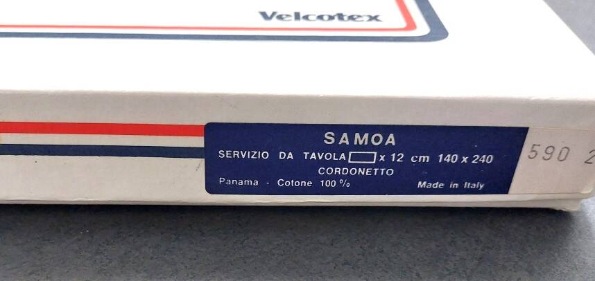 Samoa rectangular tablecloth