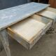Rustic skated console table