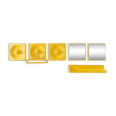 Quadro Wardrobe Set by Jürgen Lange for Schönbuch