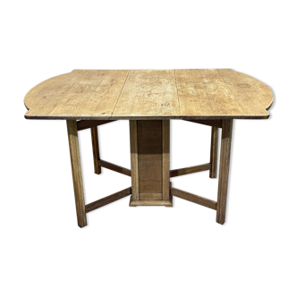 1930s oak lid table